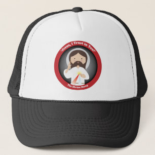 Divine Mercy of Jesus Trucker Pet