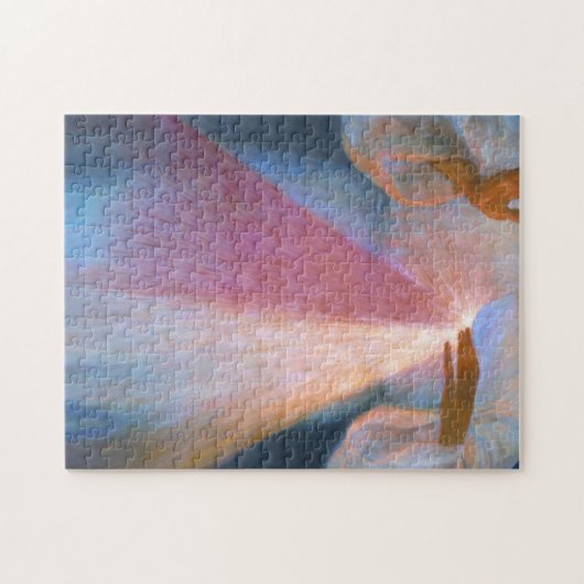 Divine Mercy Original van Kazimirowski Legpuzzel (Horizontaal)