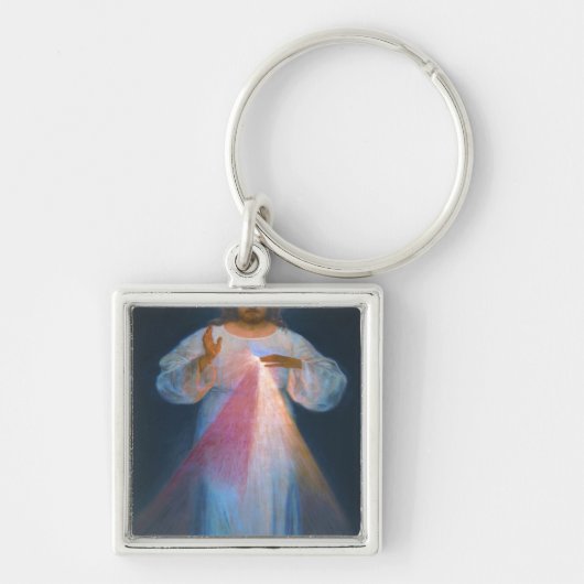 Divine Mercy Original van Kazimirowski Sleutelhanger (Voorkant)