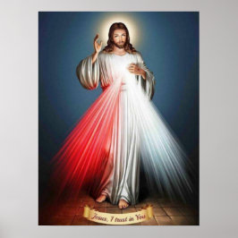 Divine Mercy Print, Value Poster Paper