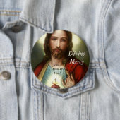 Divine Mercy Ronde Button 4,0 Cm (In situ)