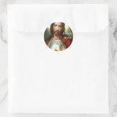 Divine Mercy Ronde Sticker (Tas)
