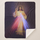 Divine Mercy Sherpa Deken (Voorkant)