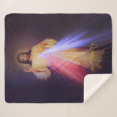 Divine Mercy Sherpa Deken (Voorkant (horizontaal))