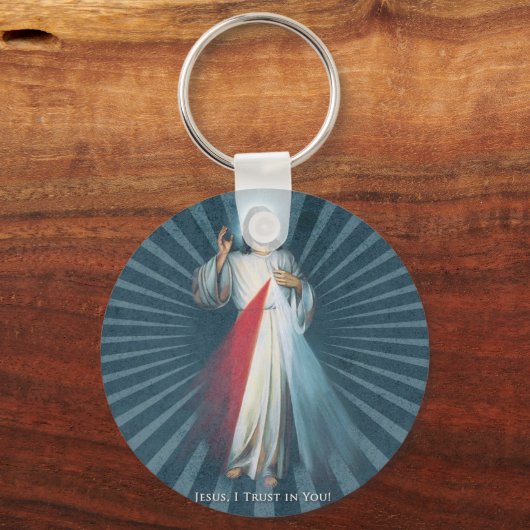 Divine Mercy Sleutelhanger (Voorkant)