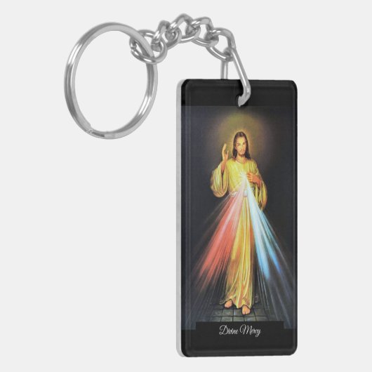 Divine Mercy Sleutelhanger (Voorkant Links)