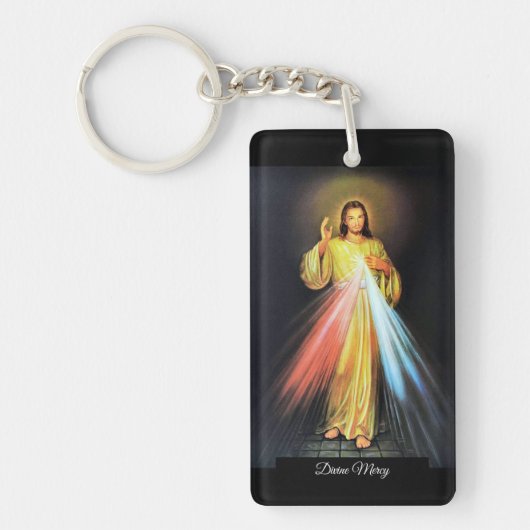 Divine Mercy Sleutelhanger (Voorkant)