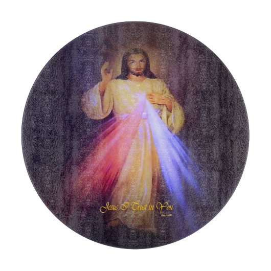 Divine Mercy Snijplank (Voorkant)