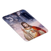 Divine Mercy, St. Faustina, Jezus die ik in jou ve Magneet (Rechterzijde)