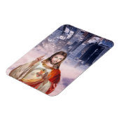 Divine Mercy, St. Faustina, Jezus die ik in jou ve Magneet (Linkerzijde)
