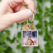 Divine Mercy, St. Faustina, Jezus die ik in jou ve Sleutelhanger (Hand)