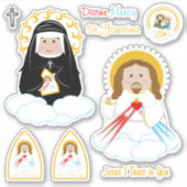 Divine Mercy Sticker (Voorkant)
