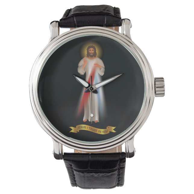 Divine Mercy Watch Horloge (Voorkant)