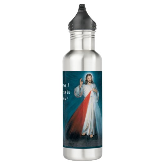 Divine Mercy Waterfles (Rechts)