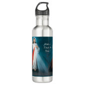 Divine Mercy Waterfles (Voorkant)