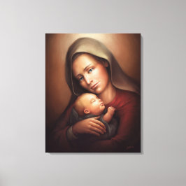 Divine Motherhood Canvas Afdruk