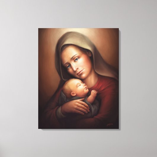 Divine Motherhood Canvas Afdruk (Voorkant)