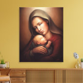 Divine Motherhood Canvas Afdruk (Insitu (Woonkamer))