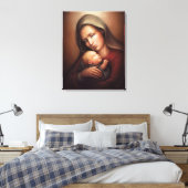 Divine Motherhood Canvas Afdruk (Insitu (Slaapkamer))