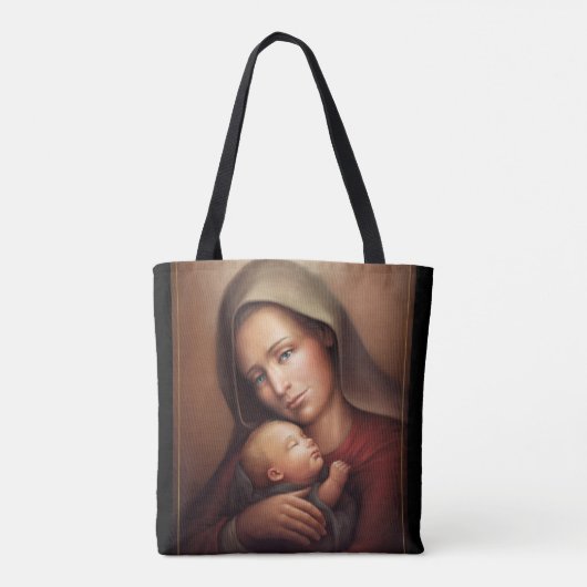 Divine Motherhood Canvas tas (Achterkant)