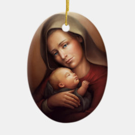 Divine Motherhood Keramisch Ornament
