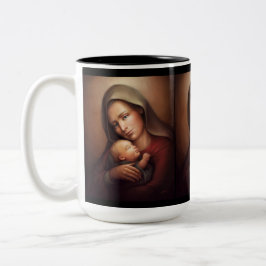 Divine Motherhood Tweekleurige Koffiemok