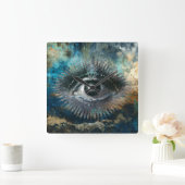 Divine Oog Wandklok (Huis)