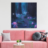 Divine Path Wall Art – Spiritual Journey Landscape Canvas Afdruk (Insitu (Woonkamer))