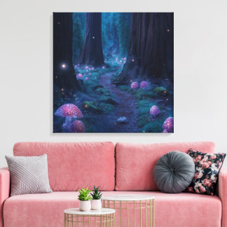 Divine Path Wall Art – Spiritual Journey Landscape Canvas Afdruk