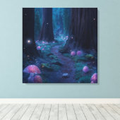 Divine Path Wall Art – Spiritual Journey Landscape Canvas Afdruk (Insitu (Houten vloer))