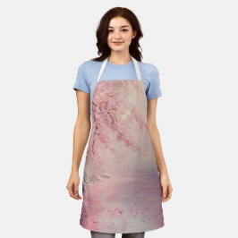 Divine Pink Cherry Blossom Tree Schort