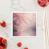 Divine Pink Cherry Blossom Tree Servet (Insitu)