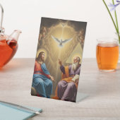 Divine Providence Reclamebord Met Voetstuk (Insitu)