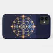 Divine Radiance – 5: Illuminated Universal Energy Case-Mate iPhone Case (Achterkant (horizontaal))