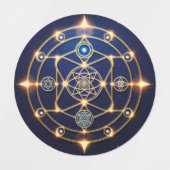 Divine Radiance – 5: Illuminated Universal Energy Labels (Design 2)