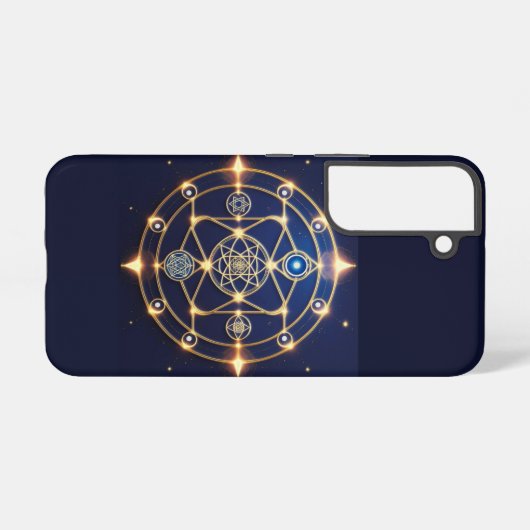 Divine Radiance – 5: Illuminated Universal Energy Samsung Galaxy Hoesje (Achterkant horizontaal)