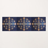 Divine Radiance – 5: Illuminated Universal Energy Yogamat (Achterkant (horizontaal))