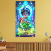 Divine Radiance Canvas Afdruk (Insitu (Woonkamer))