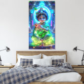 Divine Radiance Canvas Afdruk (Insitu (Slaapkamer))