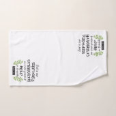 Divine Refuge - Psalm 46:1 voor Spiritueel Comfort Bad Handdoek (Handdoek)