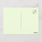 Divine Refuge - Psalm 46:1 voor Spiritueel Comfort Briefkaart (Achterkant)