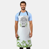 Divine Refuge - Psalm 46:1 voor Spiritueel Comfort Schort (Gedragen)