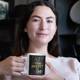 Divine Release: Geesten die de aanraking verzachte Koffiemok