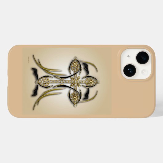 "Divine Request", Apple iPhone 14 Hoesje (Achterkant (horizontaal))
