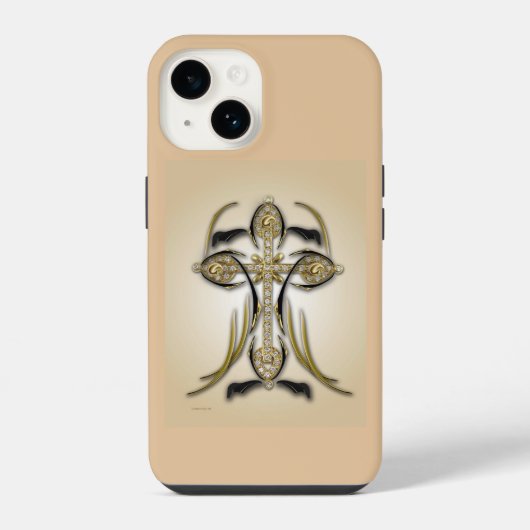 "Divine Request", Apple iPhone 14 Hoesje (Achterkant)