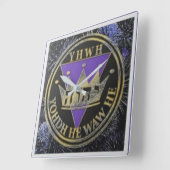 Divine Royal Victory Ceramic Tile Vierkante Klok (Hoek)