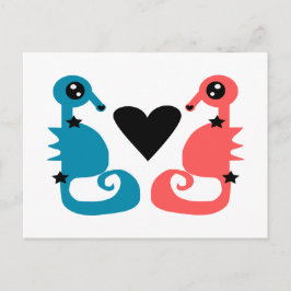 Divine Seapaarden uit liefde Briefkaart