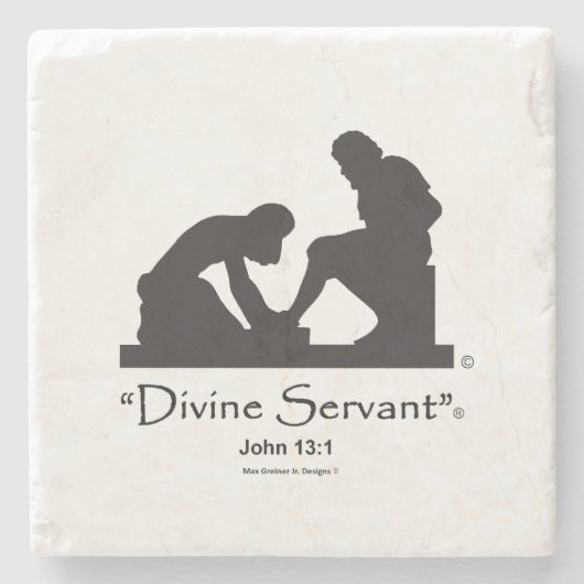 "Divine Servant" 4-eenbeen Onderzetter (Voorkant)