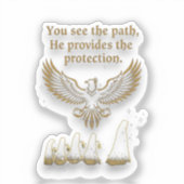 Divine Sight Spirituele Uitrusting Collectie Sticker (Voorkant)