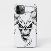 Divine Skull of Death White Case-Mate iPhone Case (Achterkant)